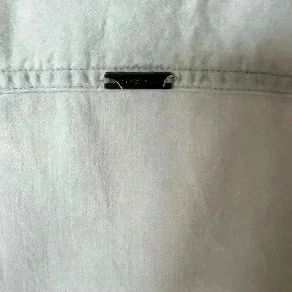 Prana Edina Chambray Tie Front Button Down Shirt - Picture 7 of 8